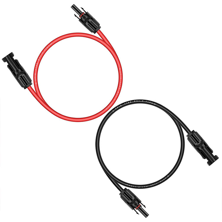3Ft 10AWG Photovoltaic Cable bakeng sa Solar Charge Controller
