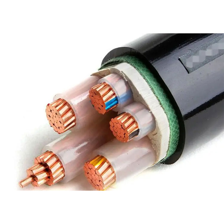 Mefuta e mengata ea Oxygen-Free Power Cable ea Copper Core Power